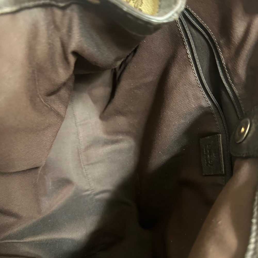 Auth GUCCI Sukey Tote Bag Hand Bag Brown Beige GG Canvas Leather - Picture 12 of 16